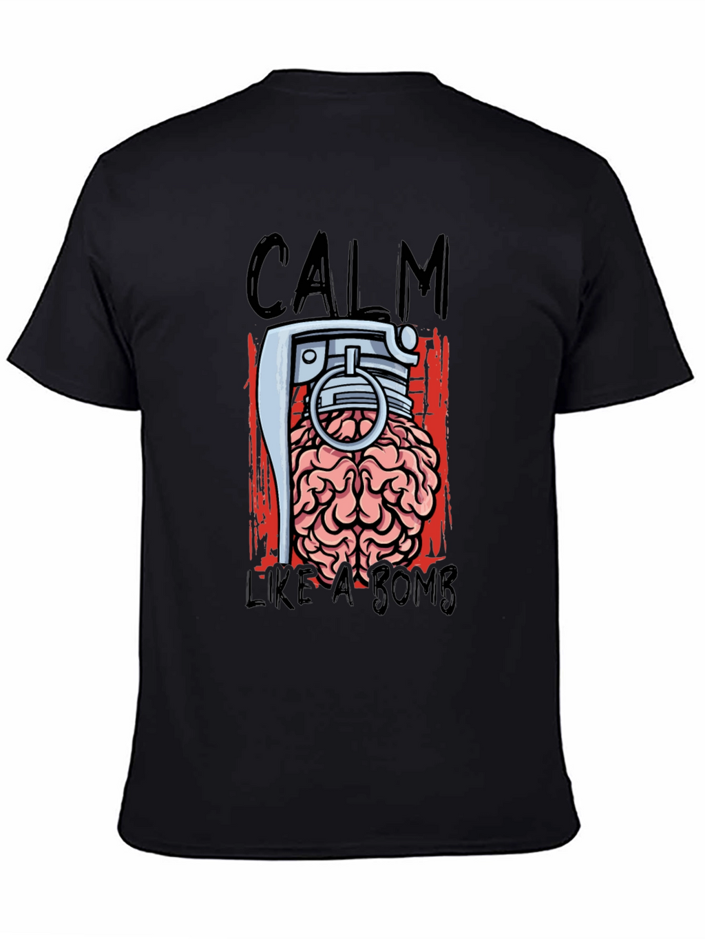 Calm Like A Bomb Graphic T-Shirt
