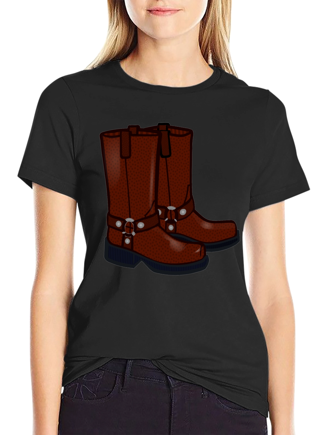 Cowboy Boots Graphic T-Shirt - Western Style Tee