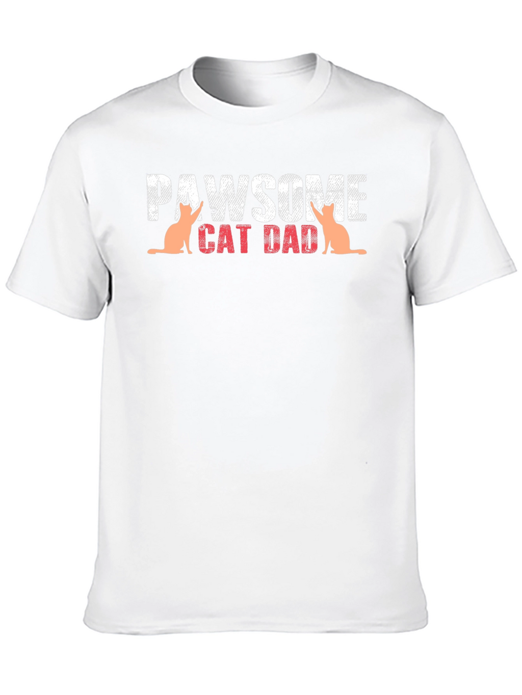 Pawsome Cat Dad T-Shirt