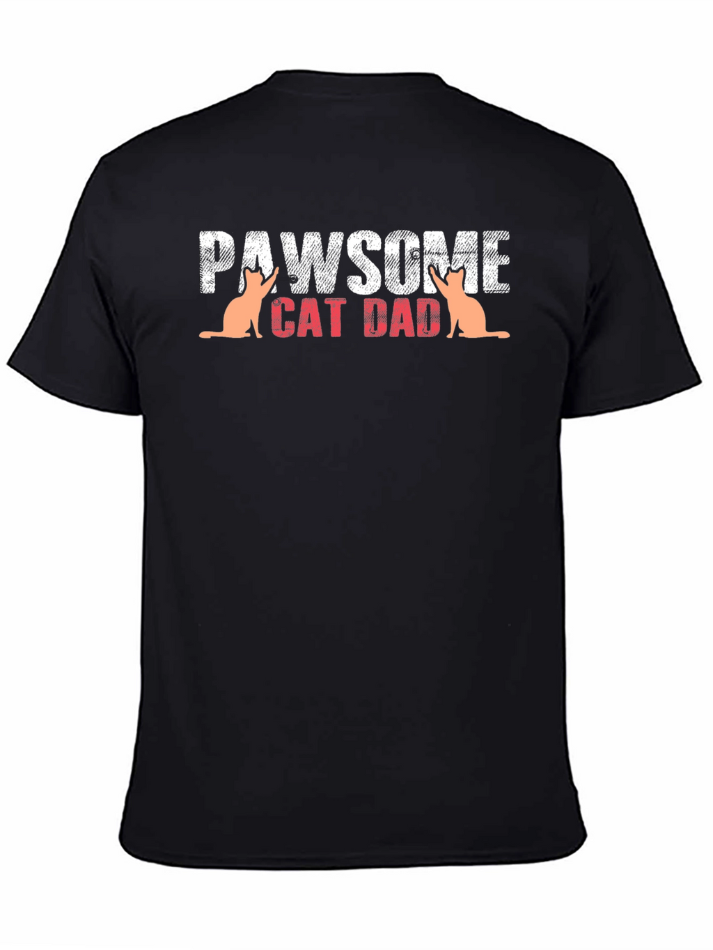 Pawsome Cat Dad T-Shirt