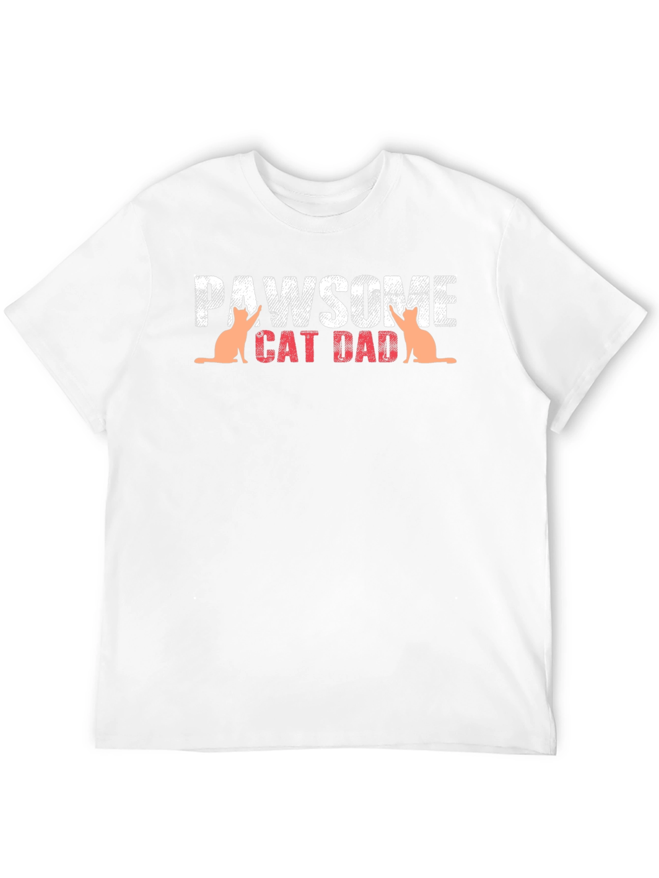 Pawsome Cat Dad T-Shirt
