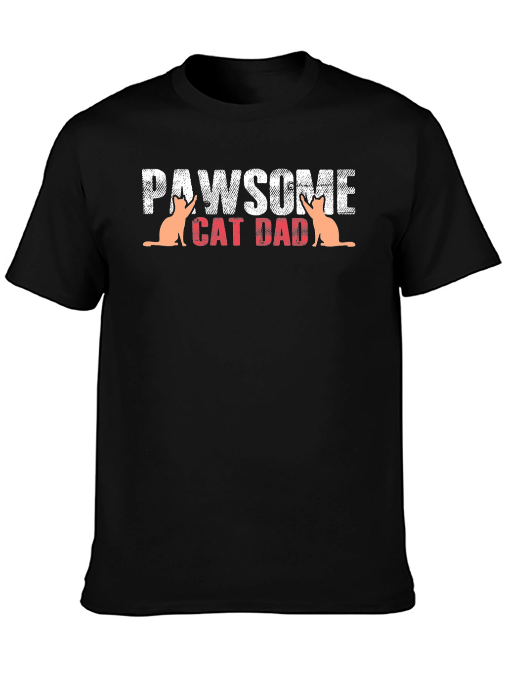 Pawsome Cat Dad T-Shirt