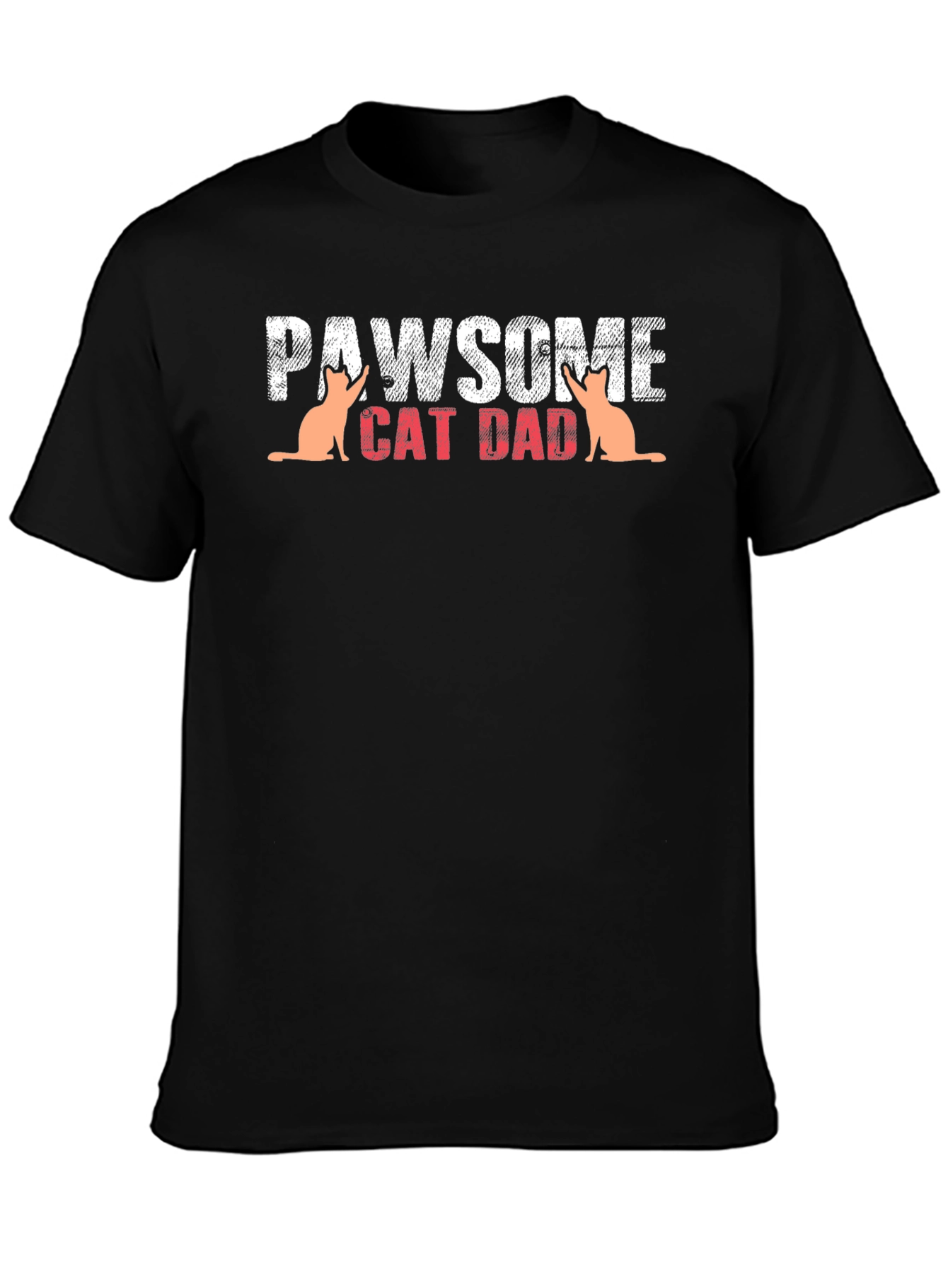 Pawsome Cat Dad T-Shirt