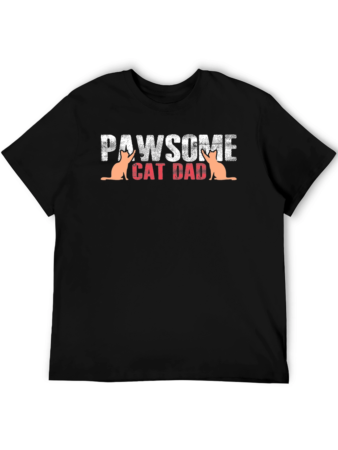 Pawsome Cat Dad T-Shirt