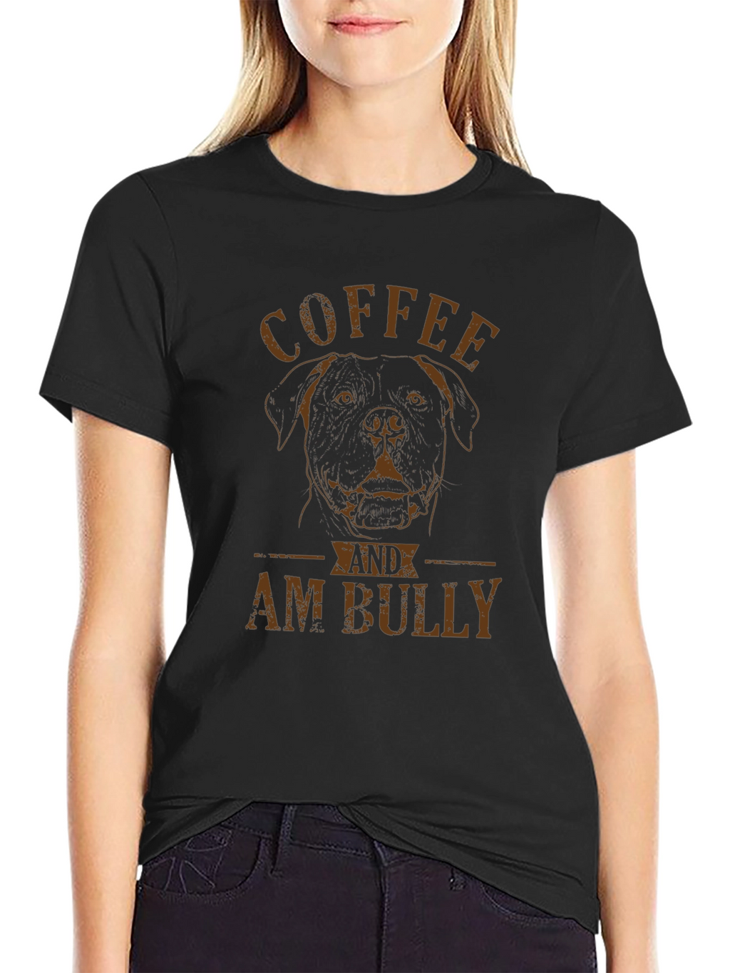 Coffee and Am Bully Graphic T-Shirt