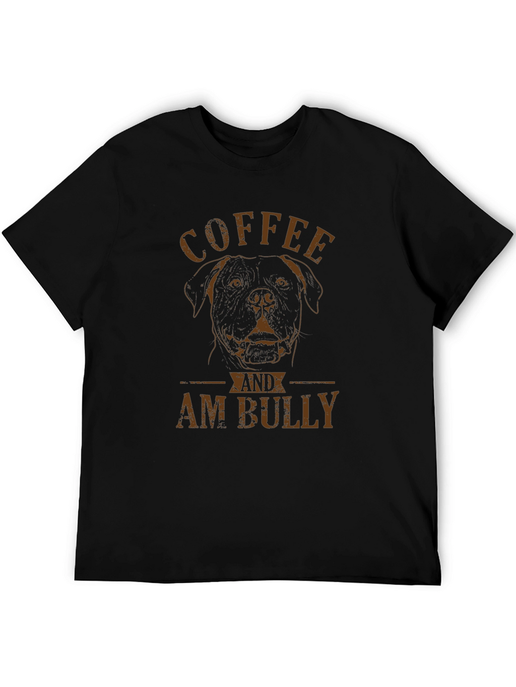 Coffee and Am Bully Graphic T-Shirt