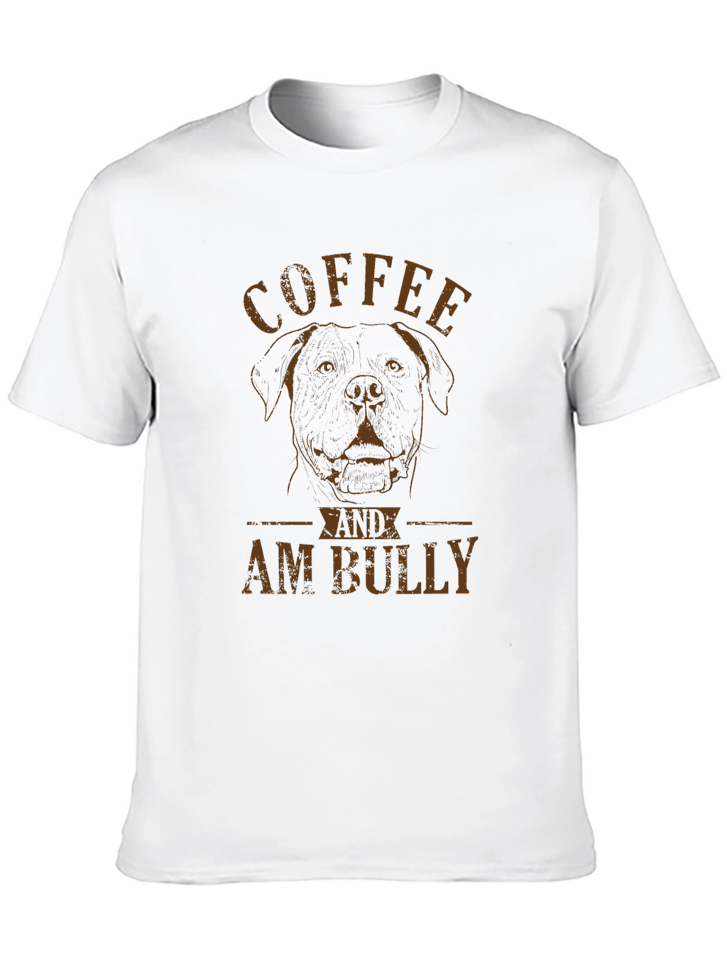 Coffee and Am Bully Graphic T-Shirt