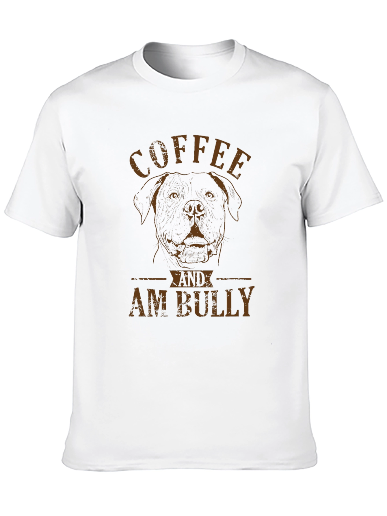 Coffee and Am Bully Graphic T-Shirt