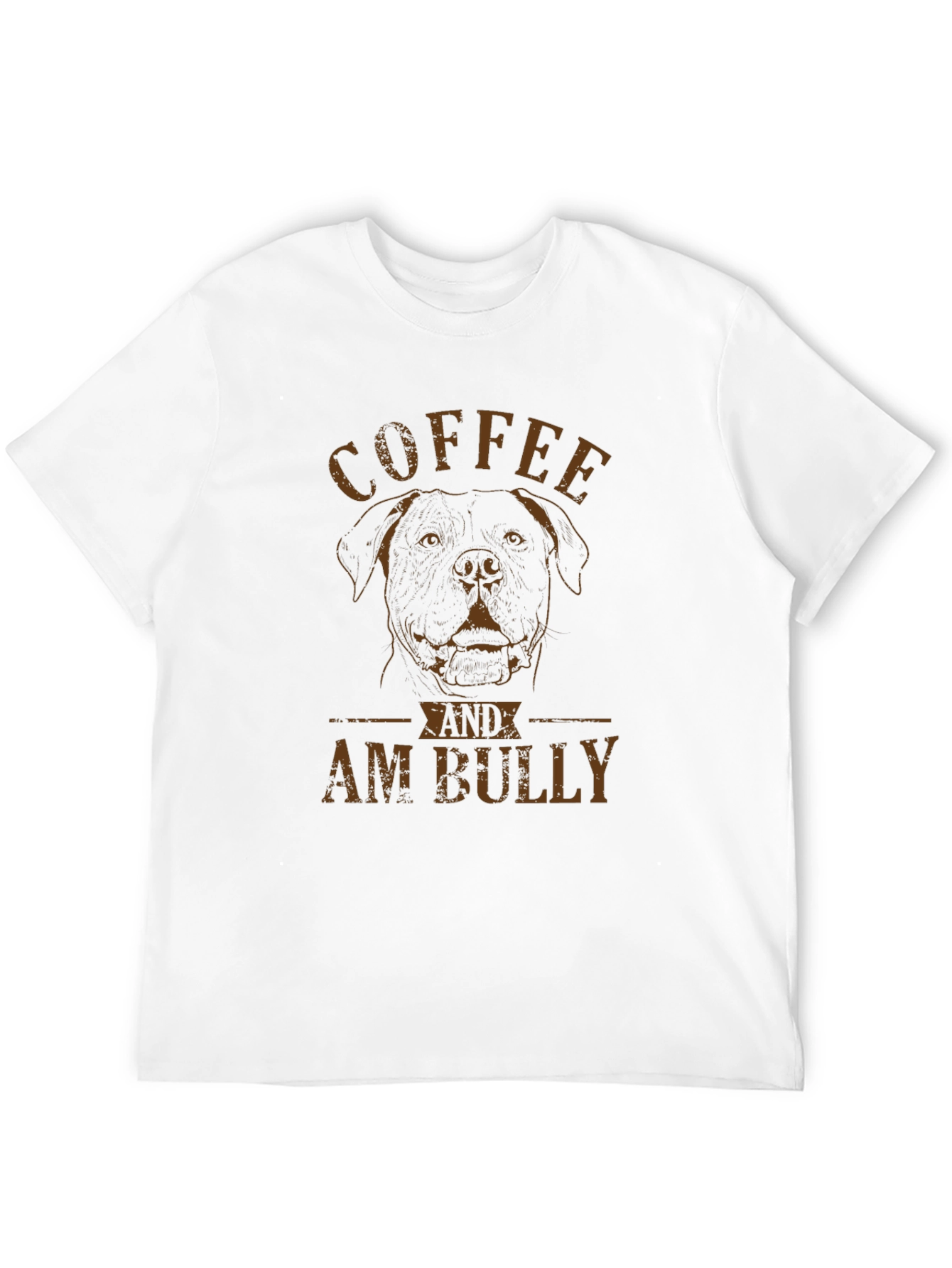 Coffee and Am Bully Graphic T-Shirt