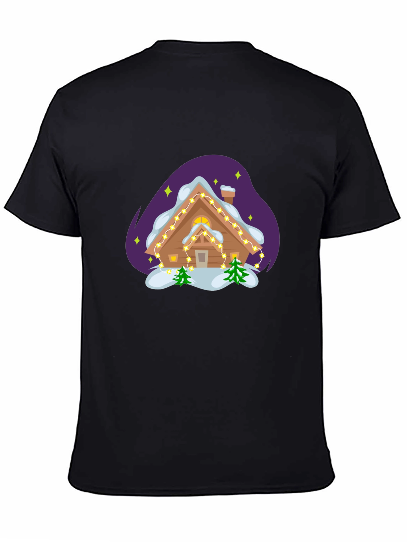 Holiday Cabin Graphic Tee