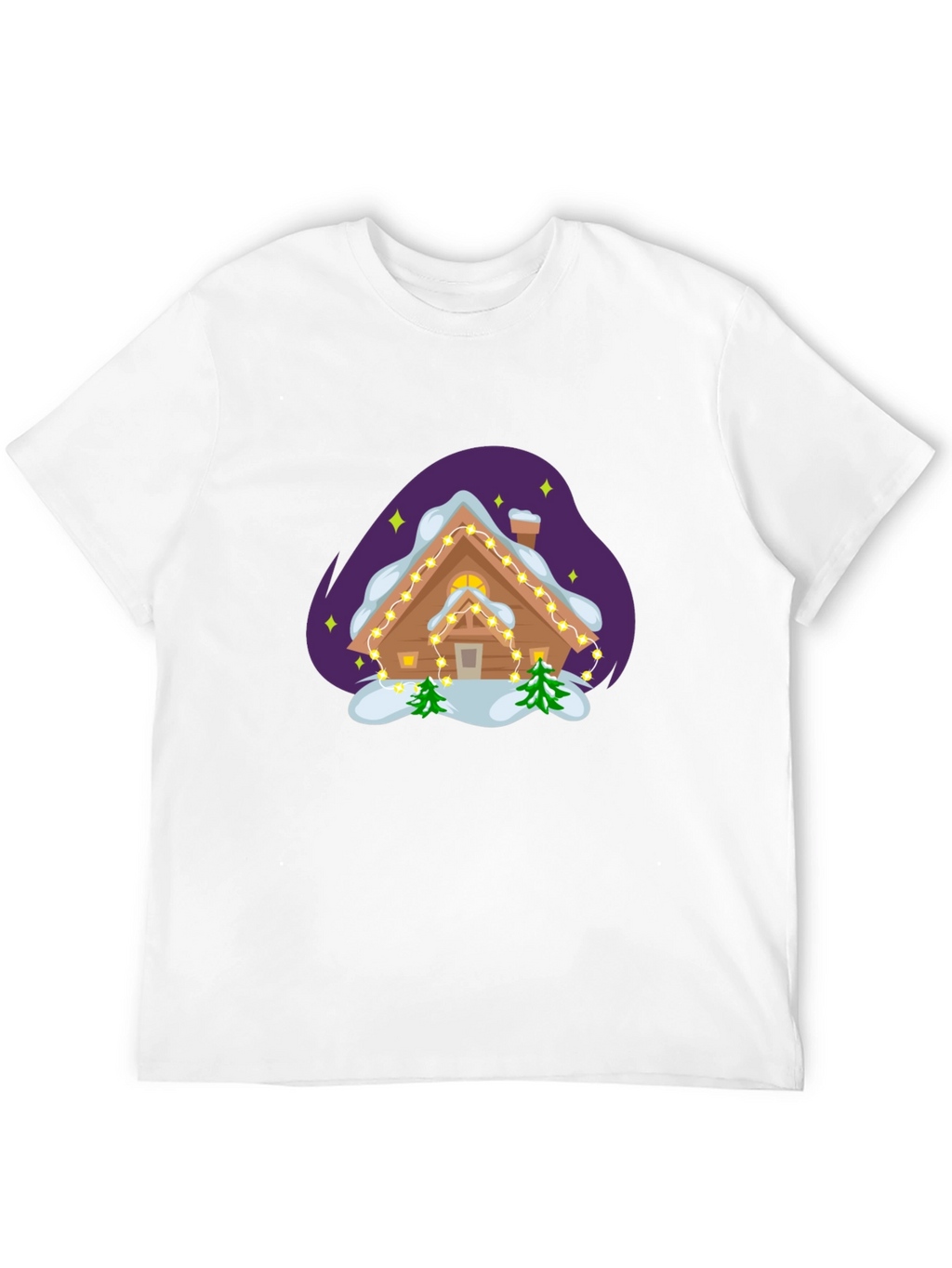 Holiday Cabin Graphic Tee