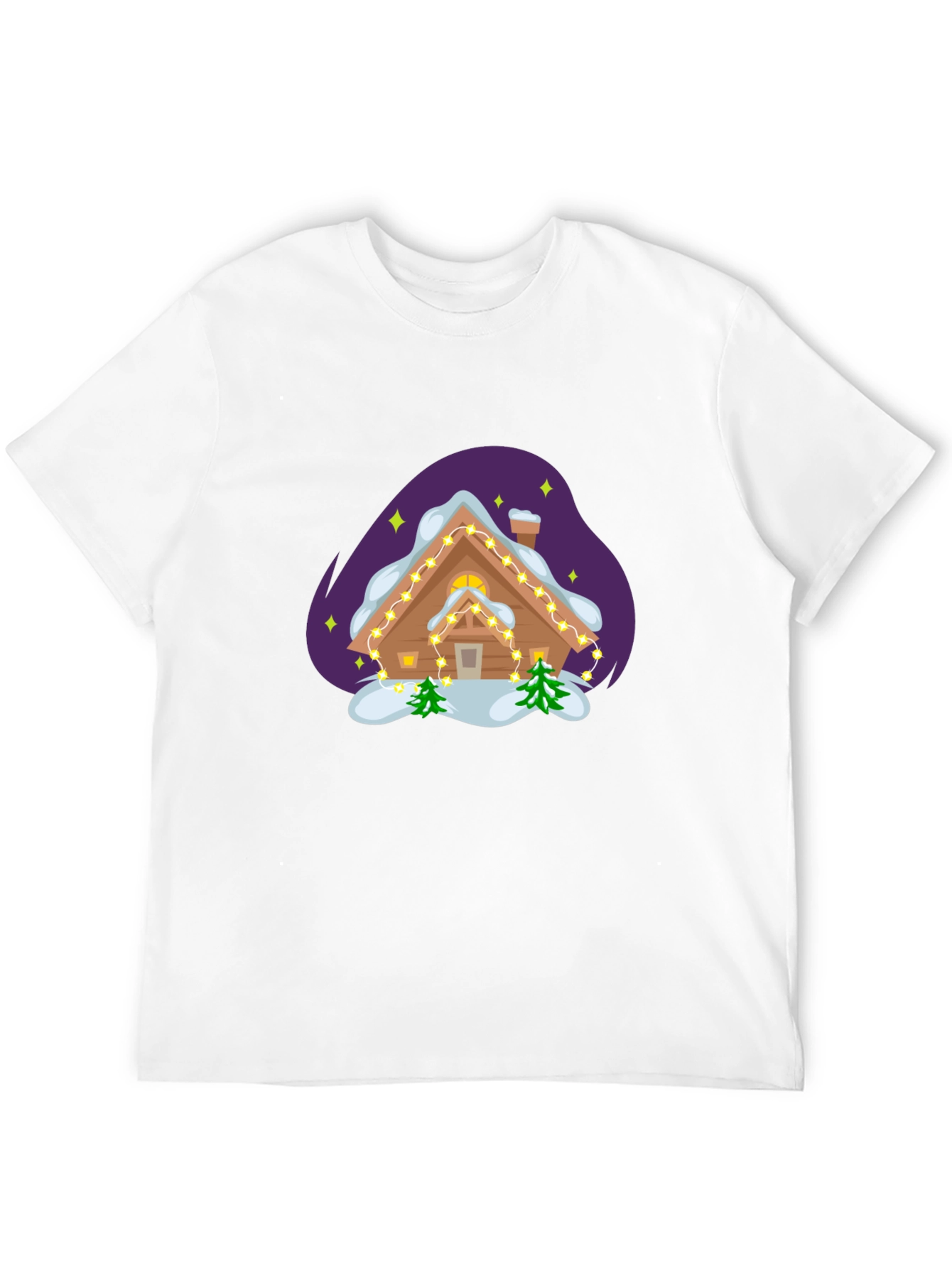 Holiday Cabin Graphic Tee