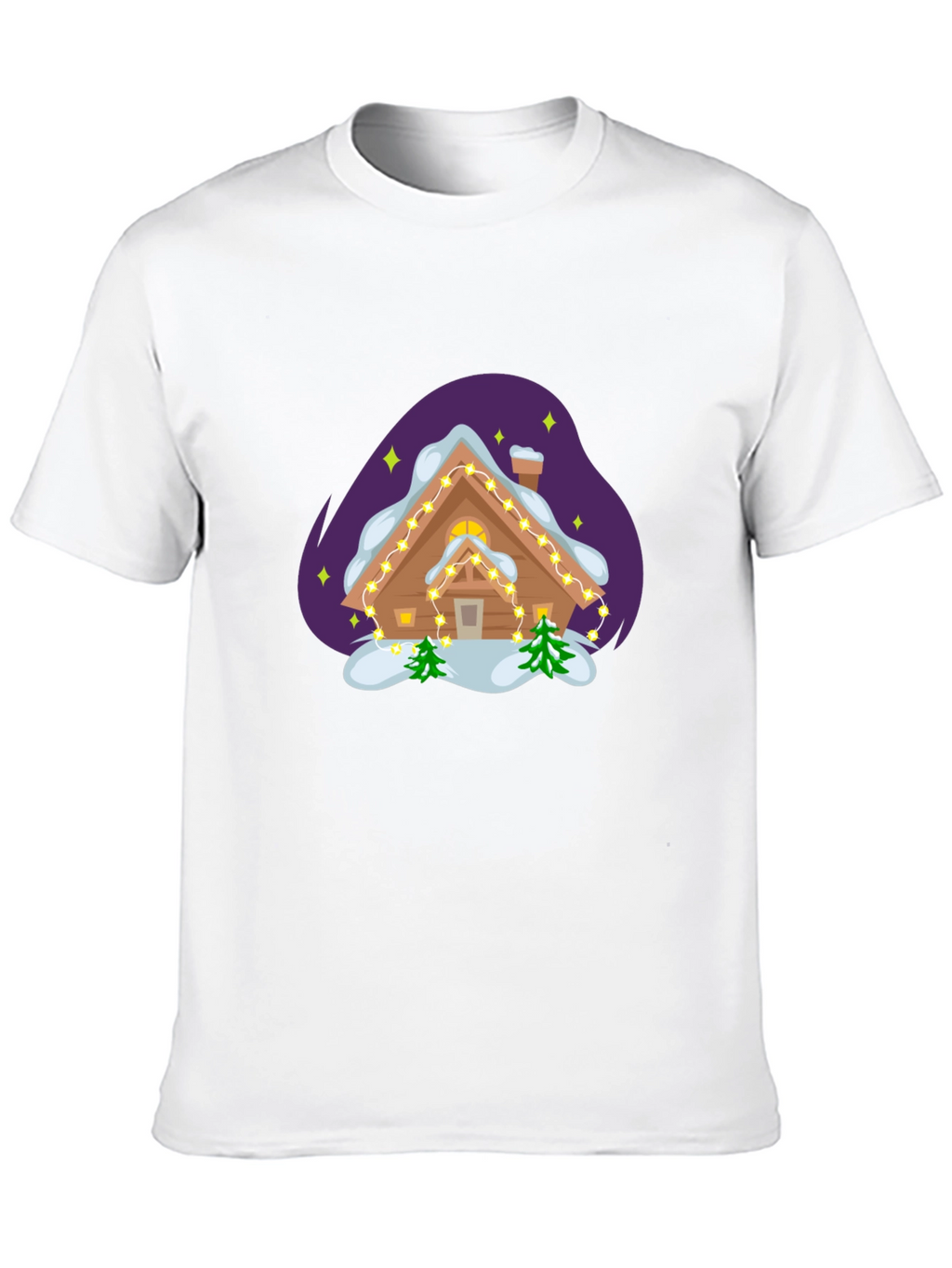 Holiday Cabin Graphic Tee