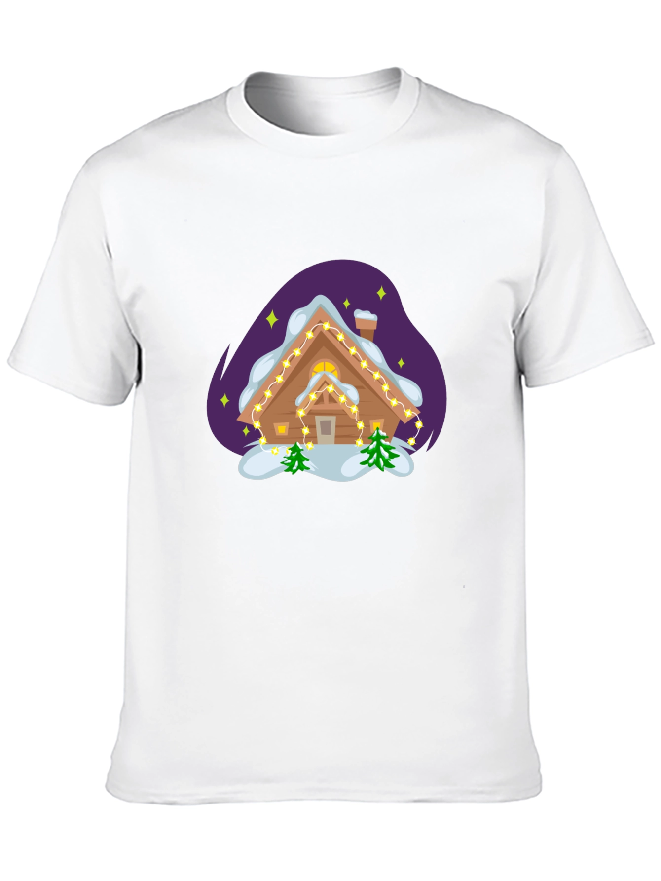 Holiday Cabin Graphic Tee