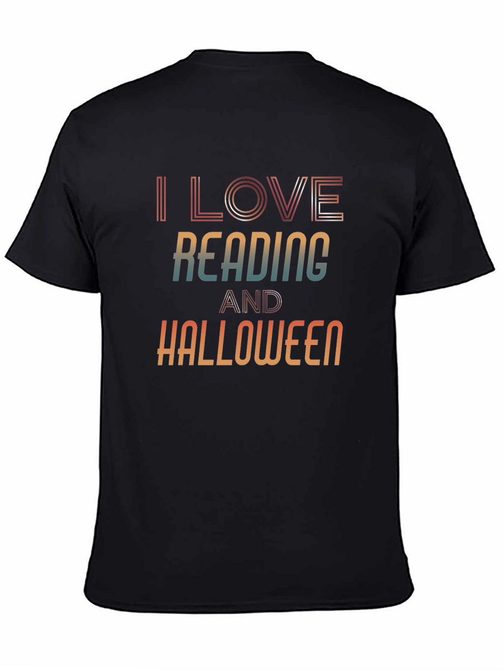 I Love Reading And Halloween T-Shirt