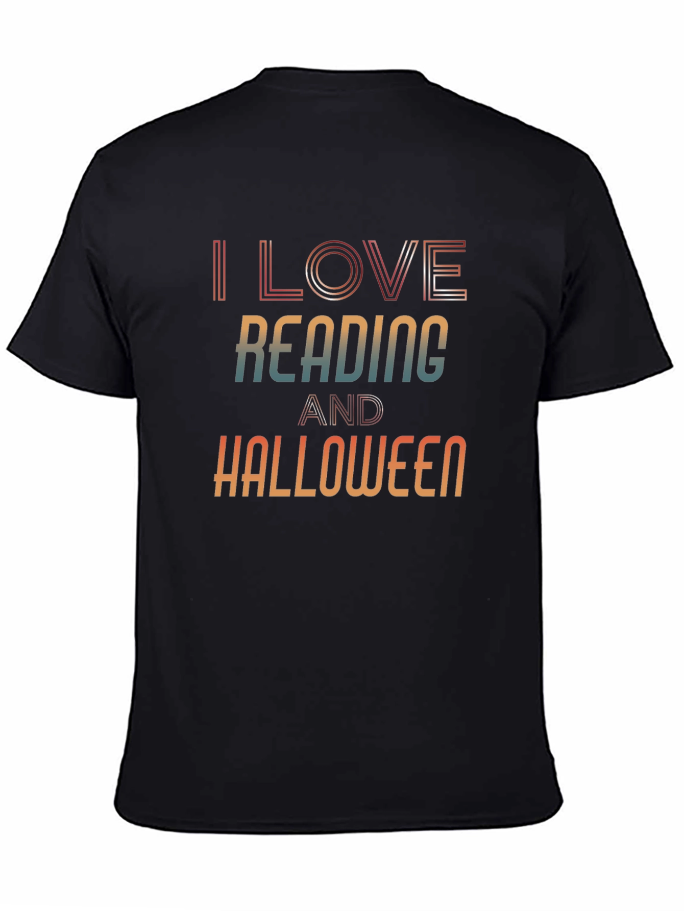 I Love Reading And Halloween T-Shirt