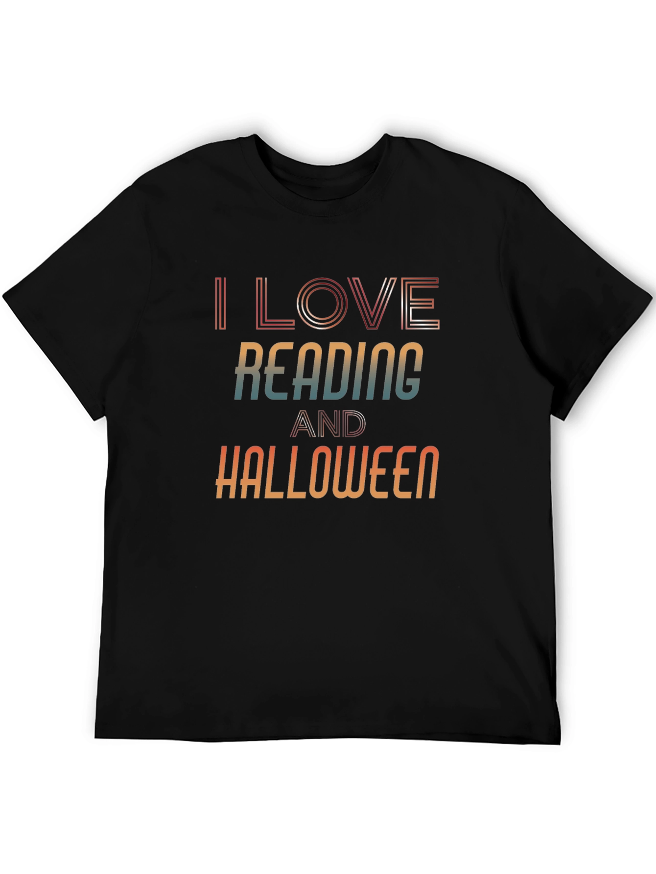 I Love Reading And Halloween T-Shirt