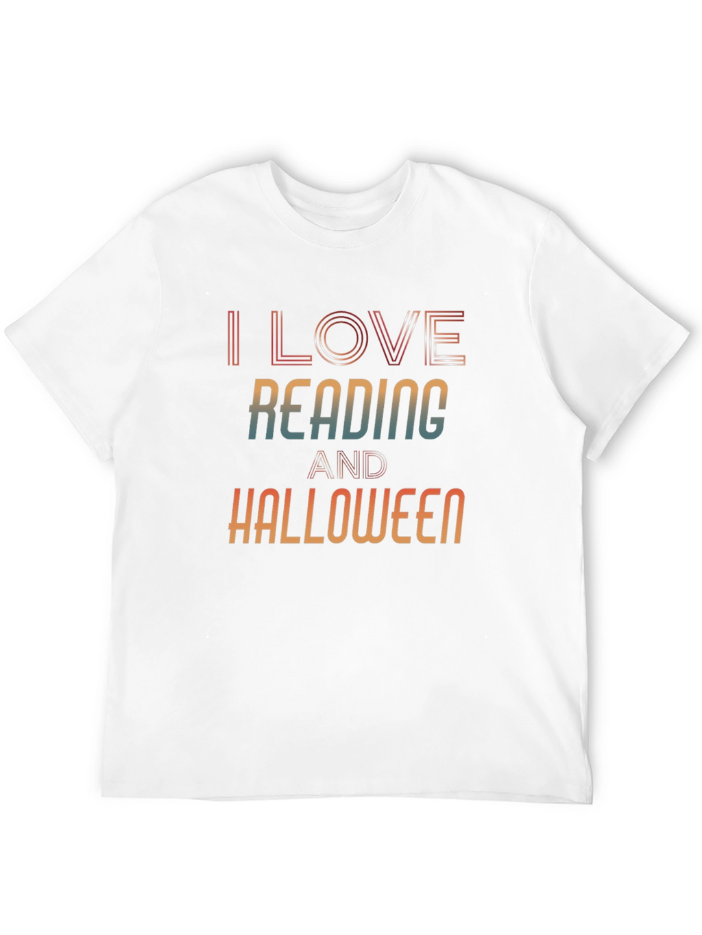 I Love Reading And Halloween T-Shirt