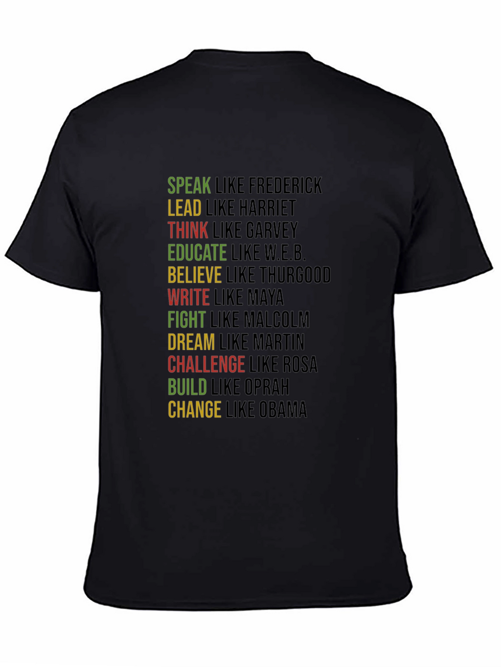 Inspirational Black History T-Shirt