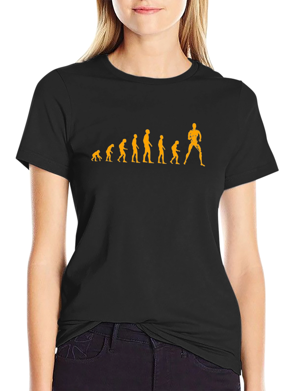 Evolution of Fitness T-Shirt - Black