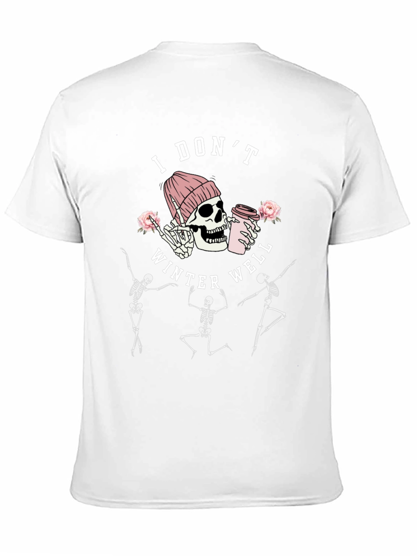 I Dont Winter Well Skeleton Graphic Tee
