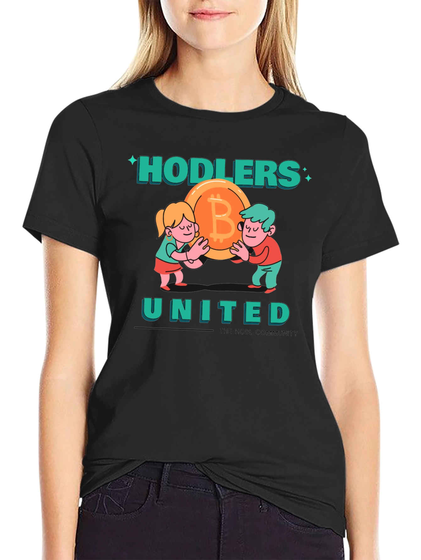 Hodlers United Bitcoin T-Shirt