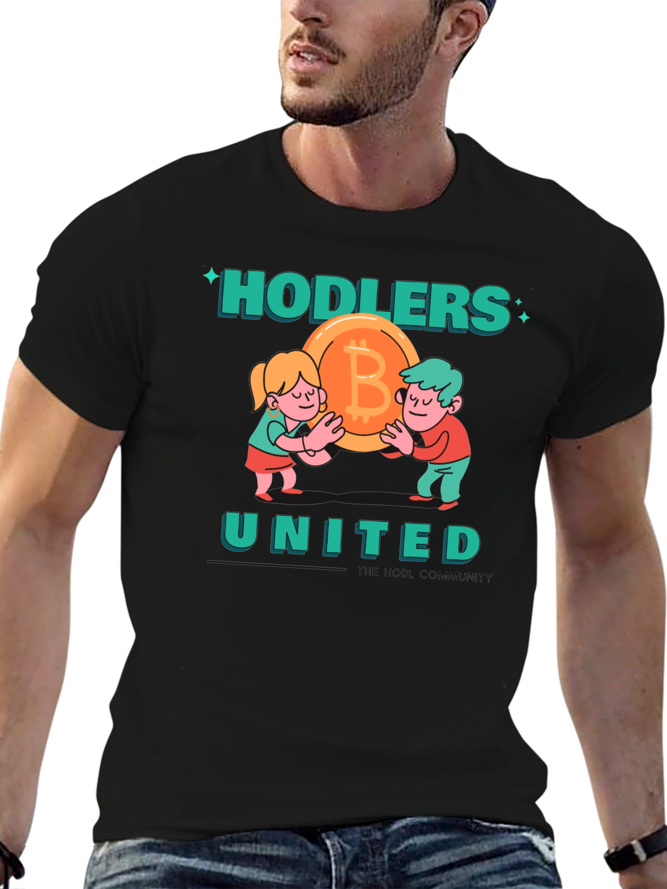 Hodlers United Bitcoin T-Shirt