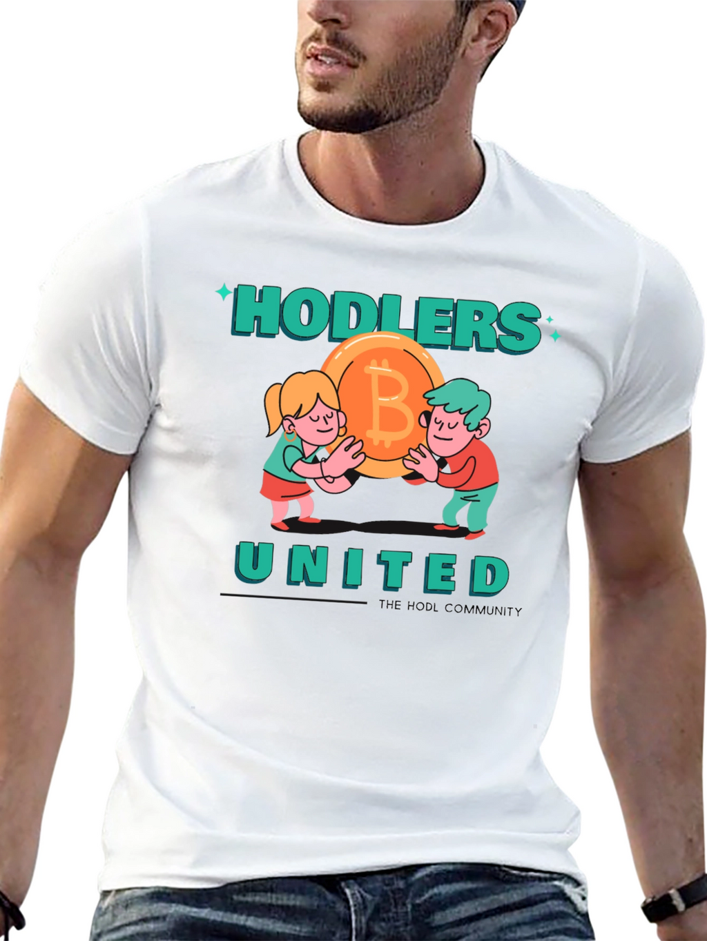 Hodlers United Bitcoin T-Shirt