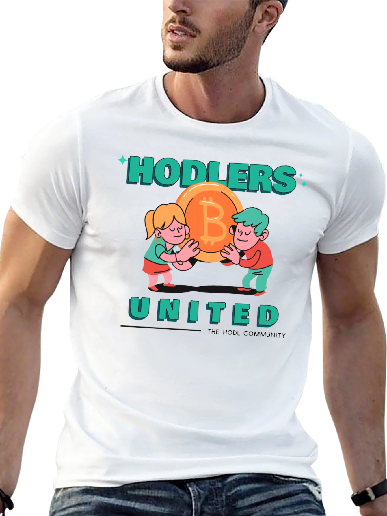 Hodlers United Bitcoin T-Shirt