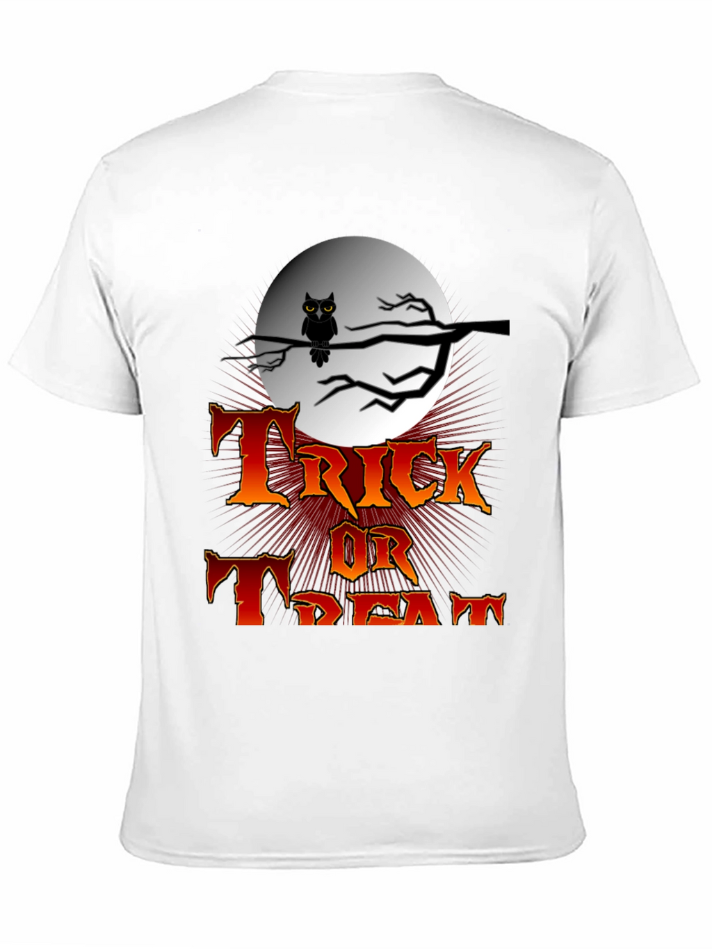 Halloween Trick or Treat Black T-Shirt