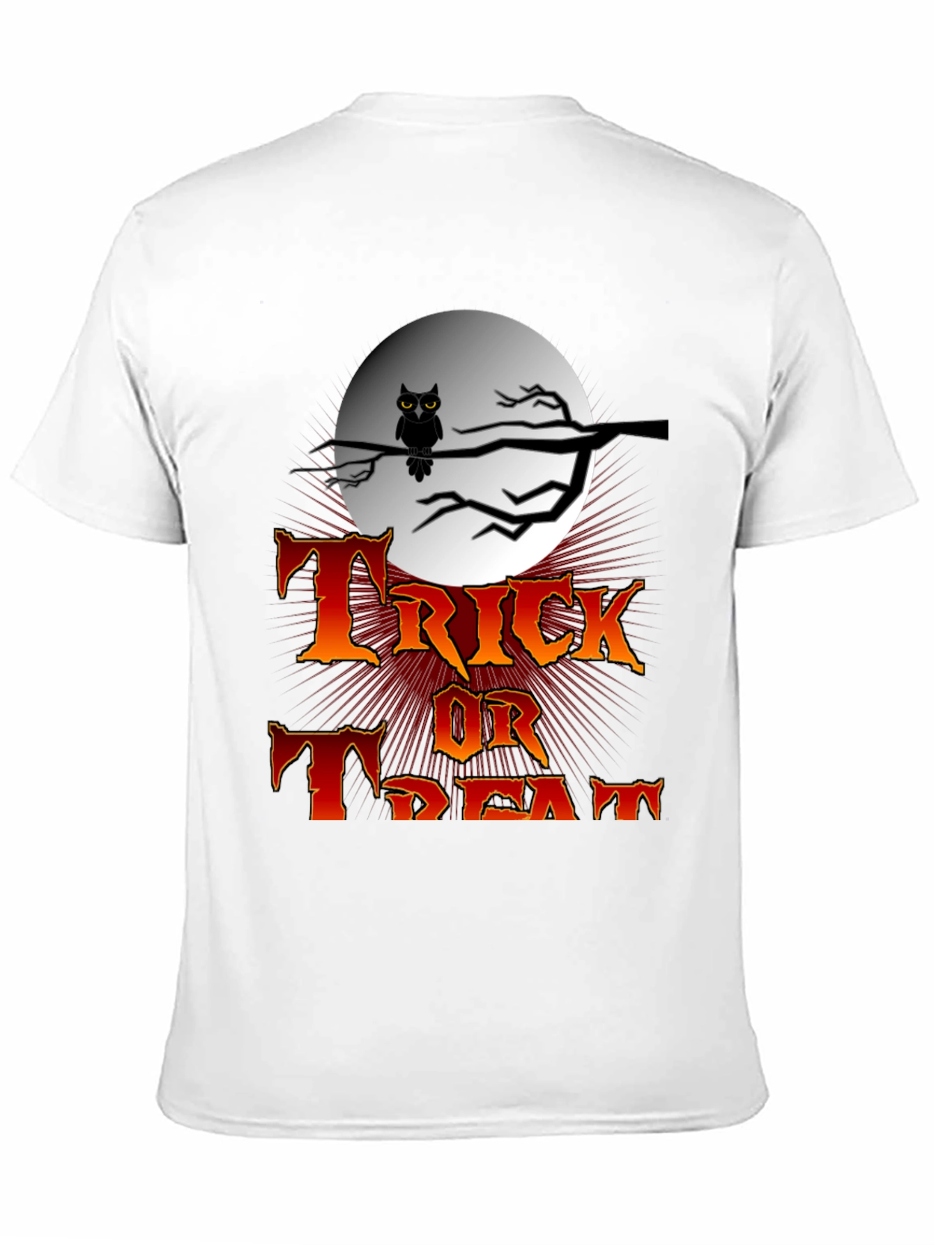 Halloween Trick or Treat Black T-Shirt