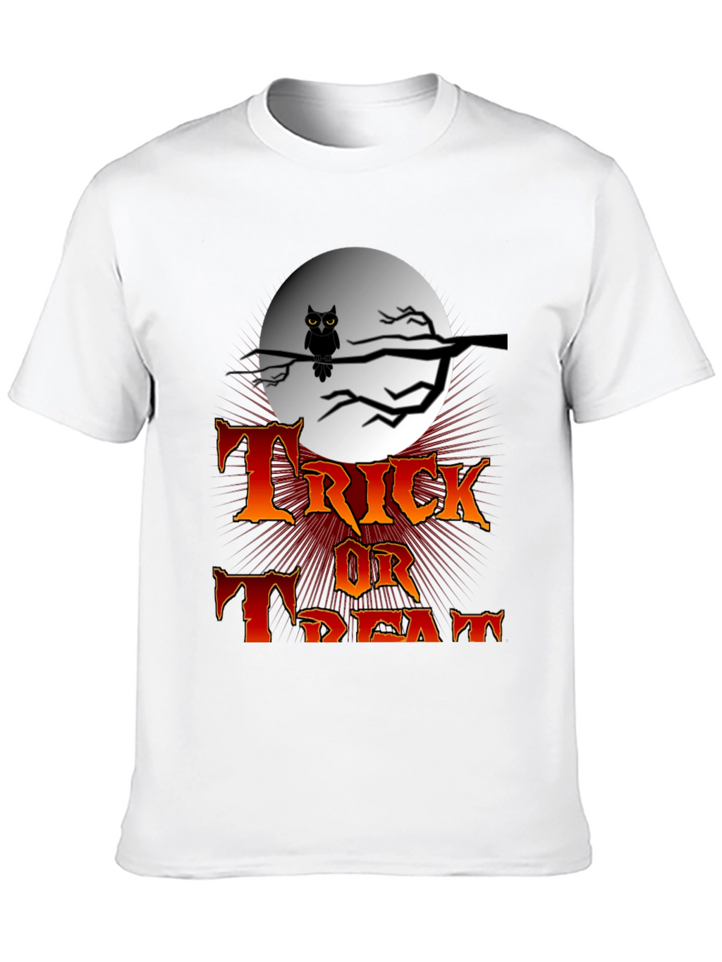 Halloween Trick or Treat Black T-Shirt