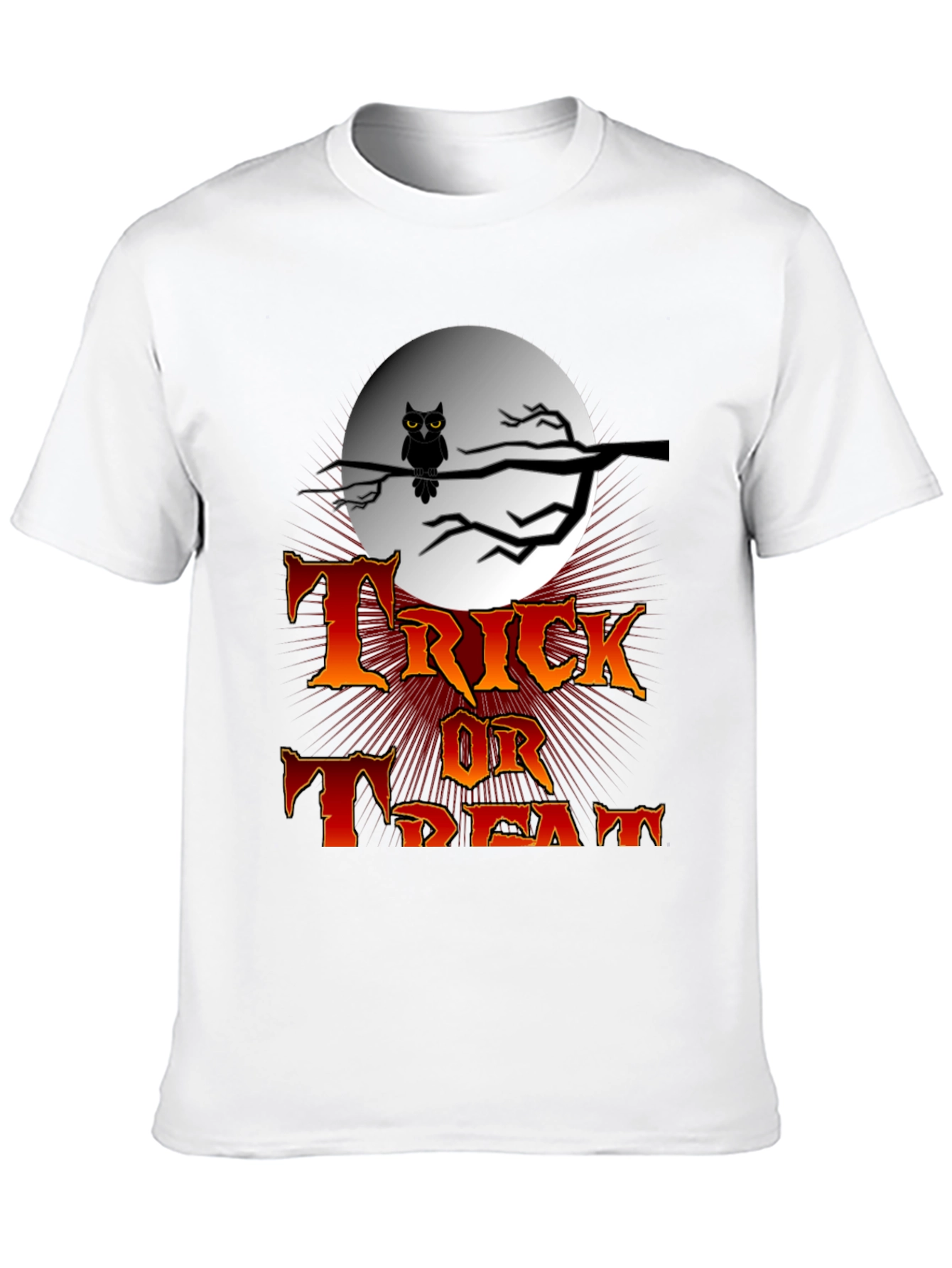 Halloween Trick or Treat Black T-Shirt