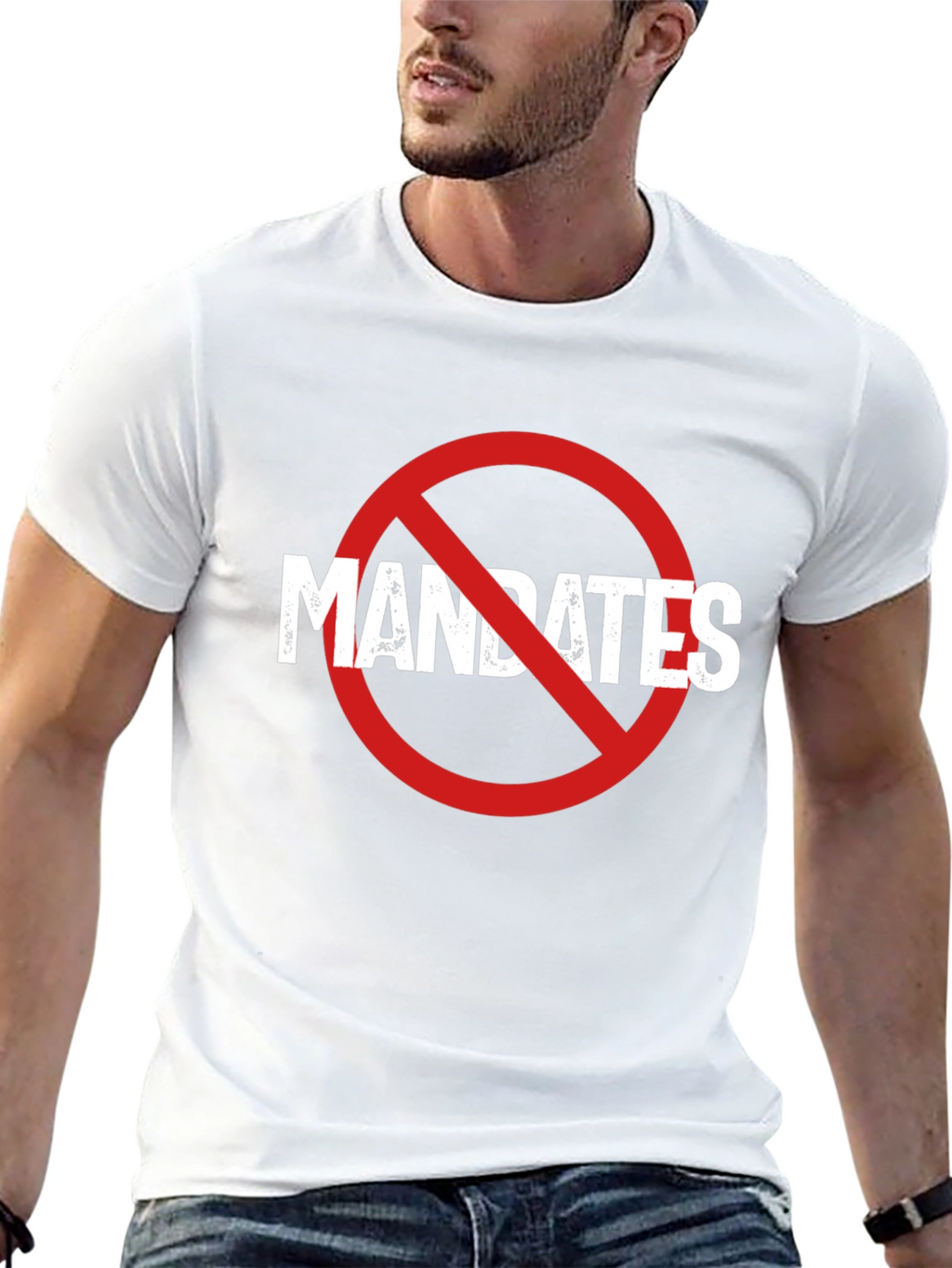 No Mandates T-Shirt - Anti-Mandate Protest Tee