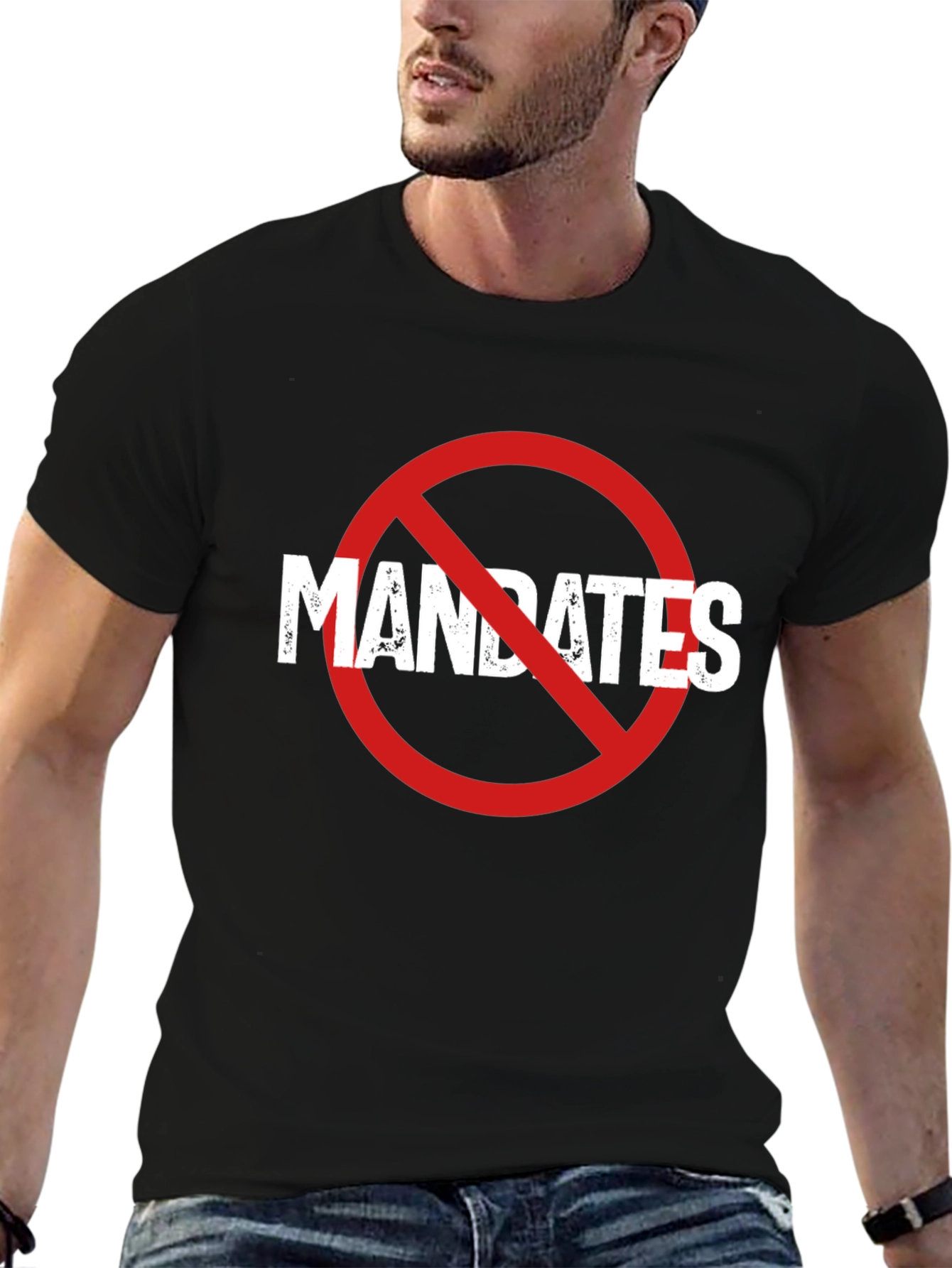 No Mandates T-Shirt - Anti-Mandate Protest Tee
