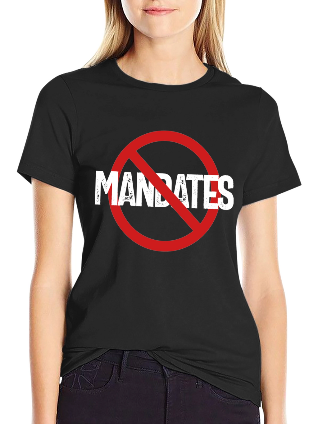 No Mandates T-Shirt - Anti-Mandate Protest Tee