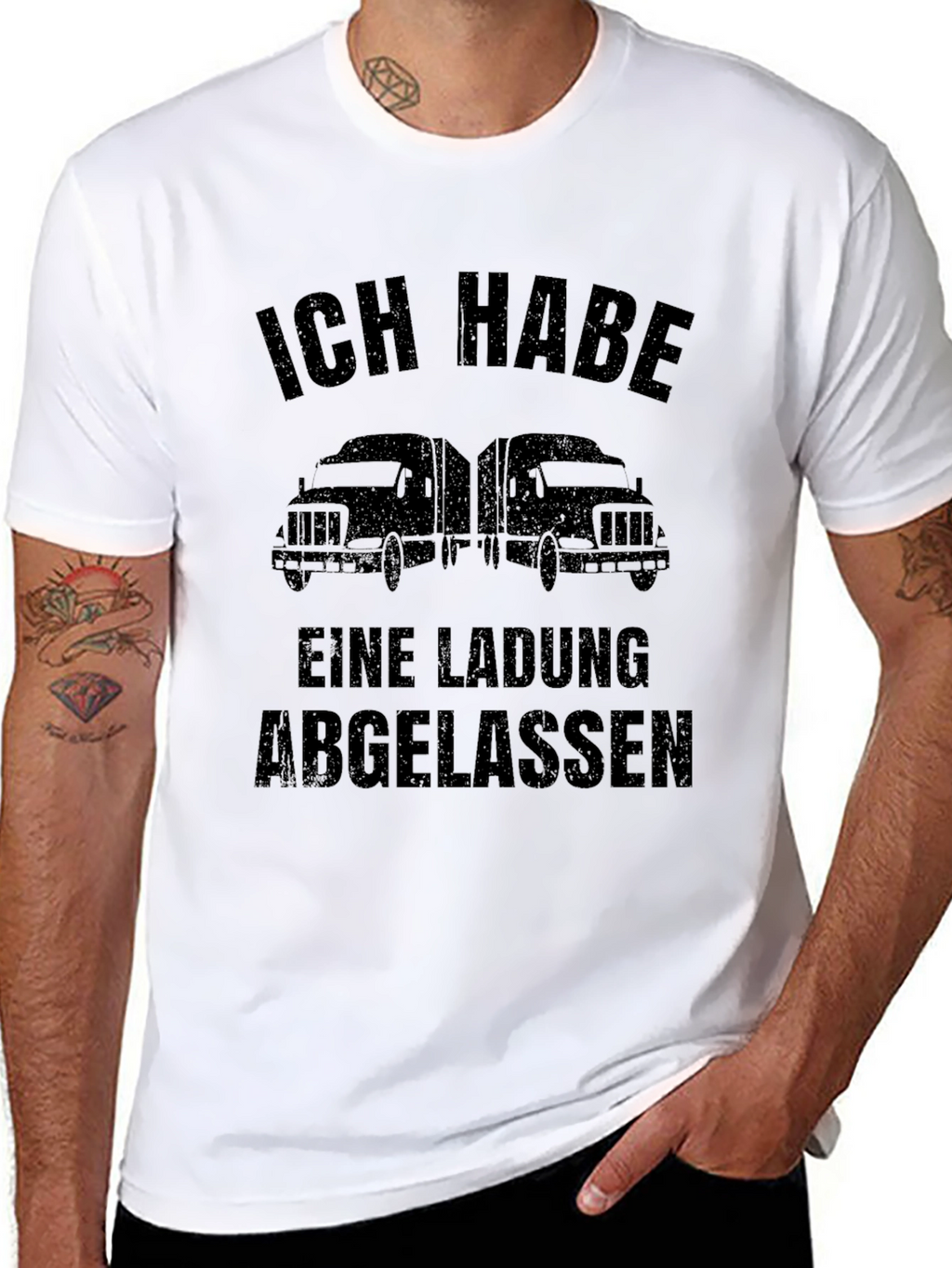 Ich Habe Trucker T-Shirt