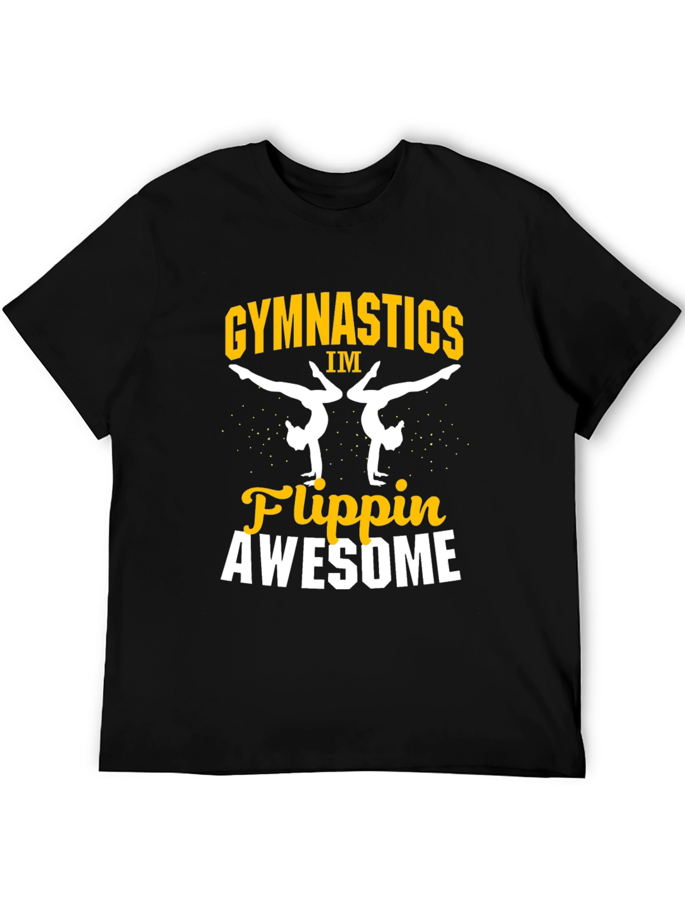 Gymnastics Flippin Awesome Graphic T-Shirt