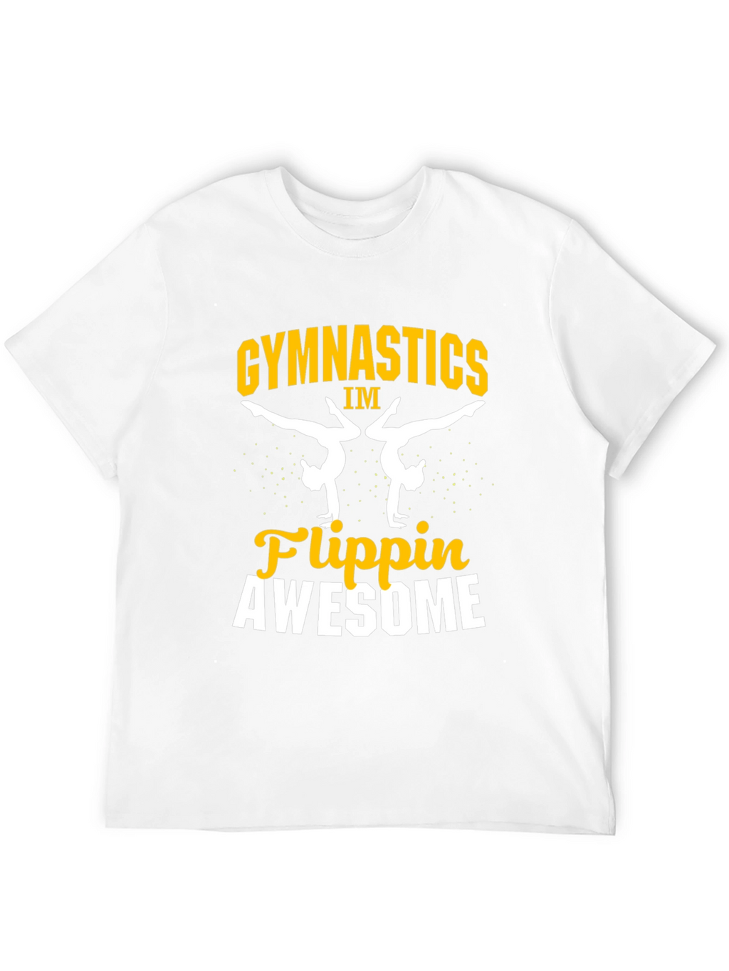 Gymnastics Flippin Awesome Graphic T-Shirt
