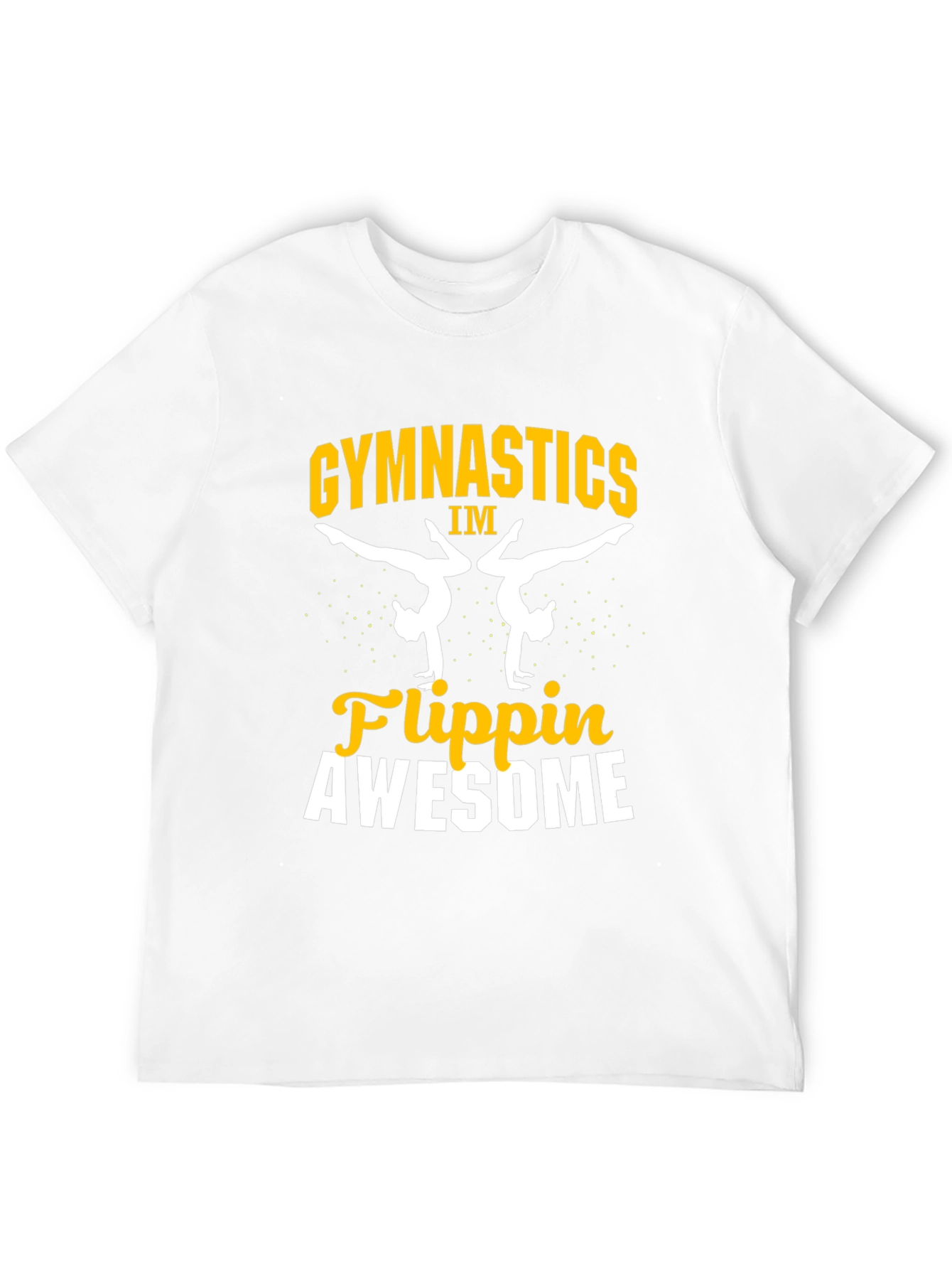 Gymnastics Flippin Awesome Graphic T-Shirt