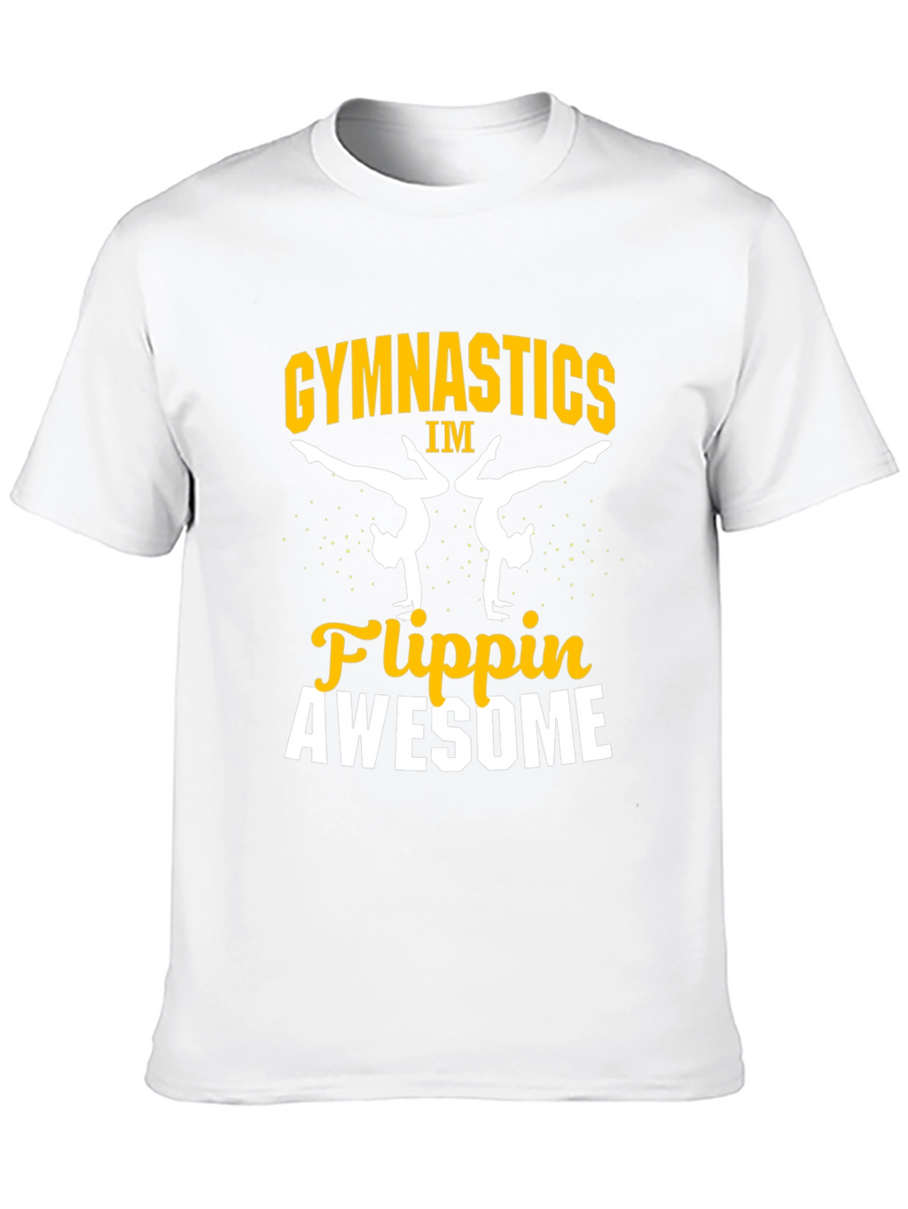 Gymnastics Flippin Awesome Graphic T-Shirt