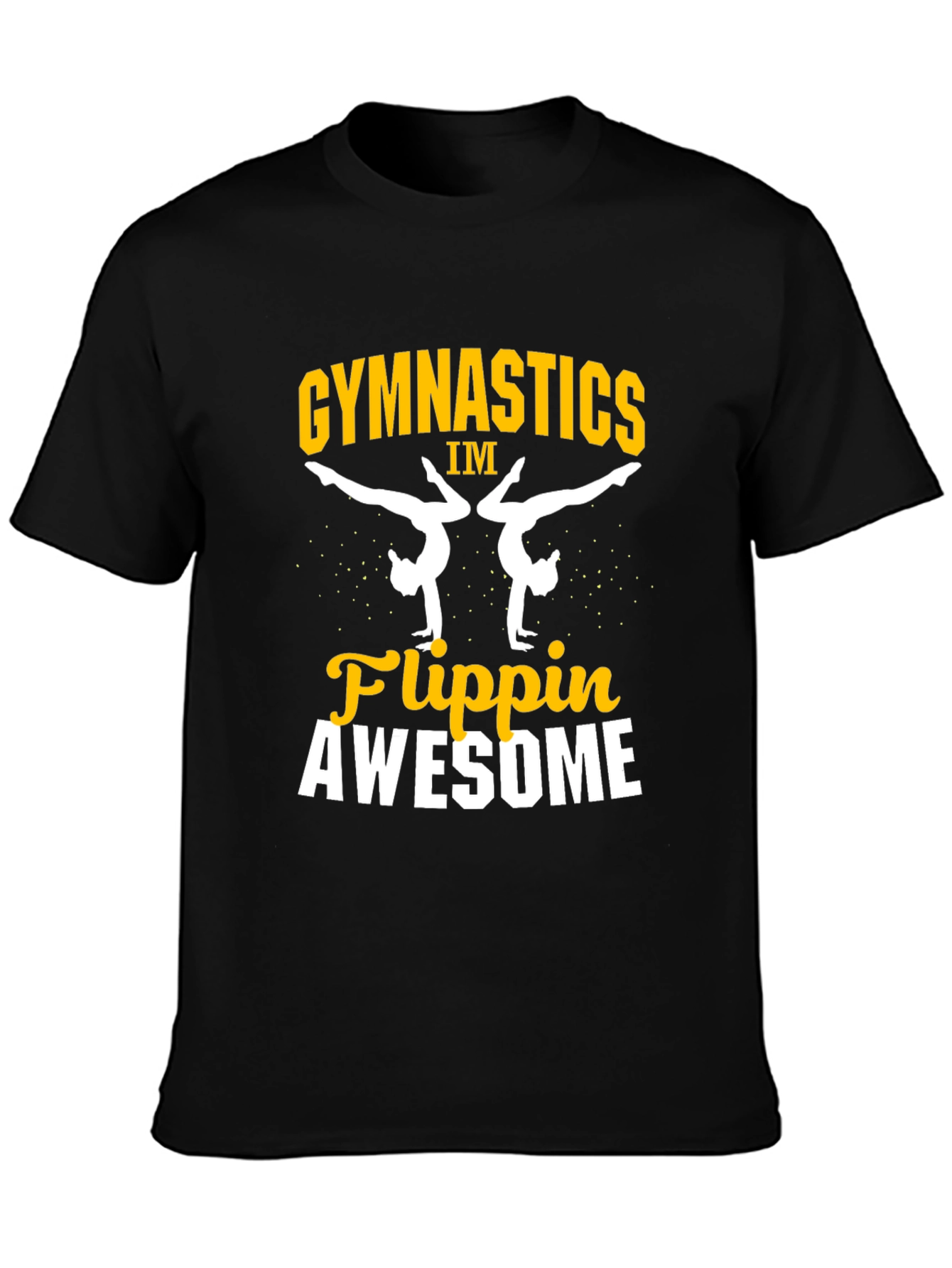 Gymnastics Flippin Awesome Graphic T-Shirt