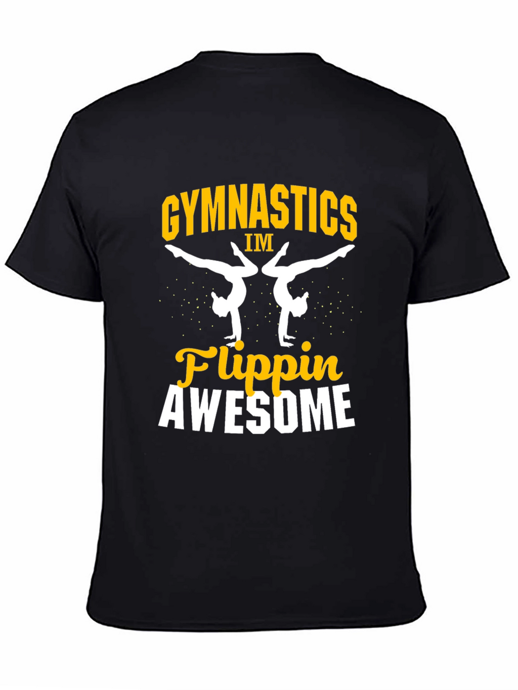 Gymnastics Flippin Awesome Graphic T-Shirt