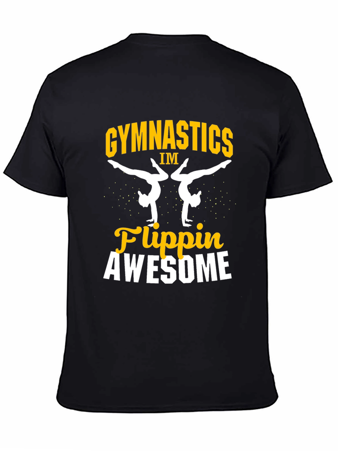 Gymnastics Flippin Awesome Graphic T-Shirt