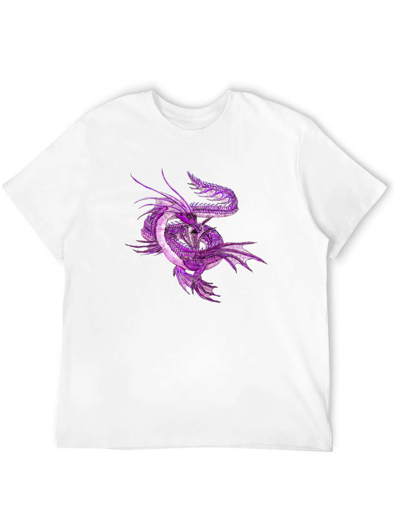 Dragon Graphic Tee - Mens Black T-Shirt