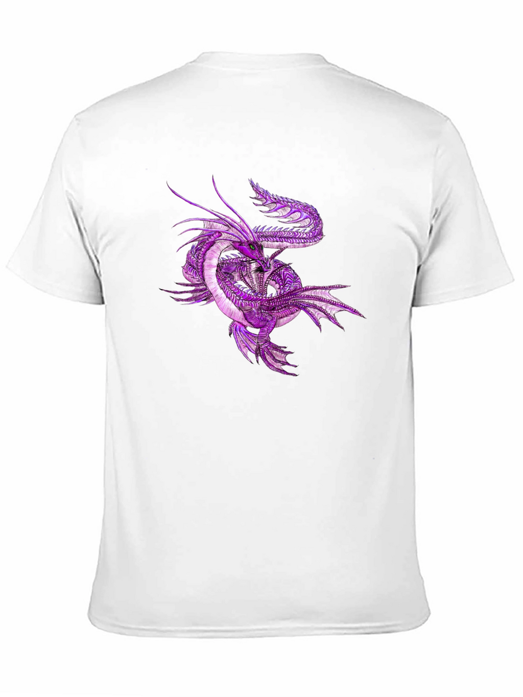 Dragon Graphic Tee - Mens Black T-Shirt