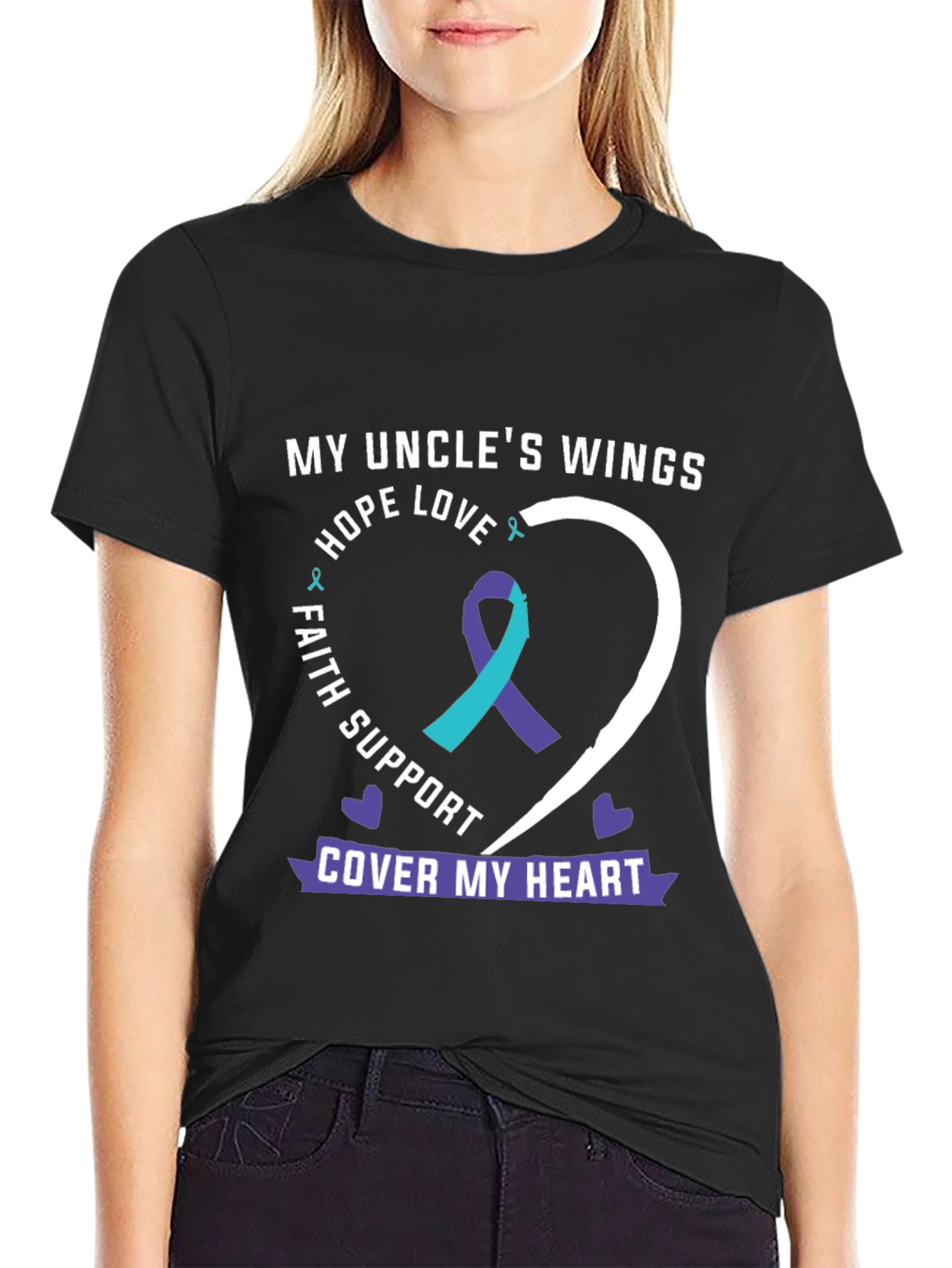 My Uncles Wings Awareness T-Shirt