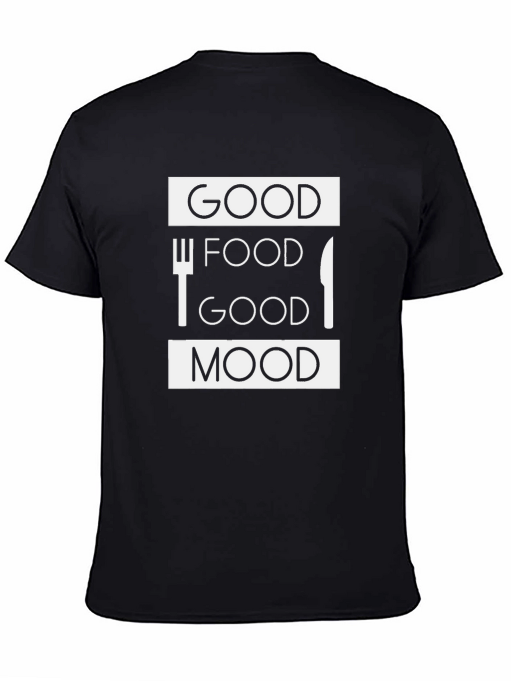 Good Food Good Mood Graphic T-Shirt
