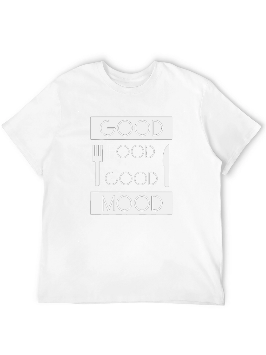 Good Food Good Mood Graphic T-Shirt