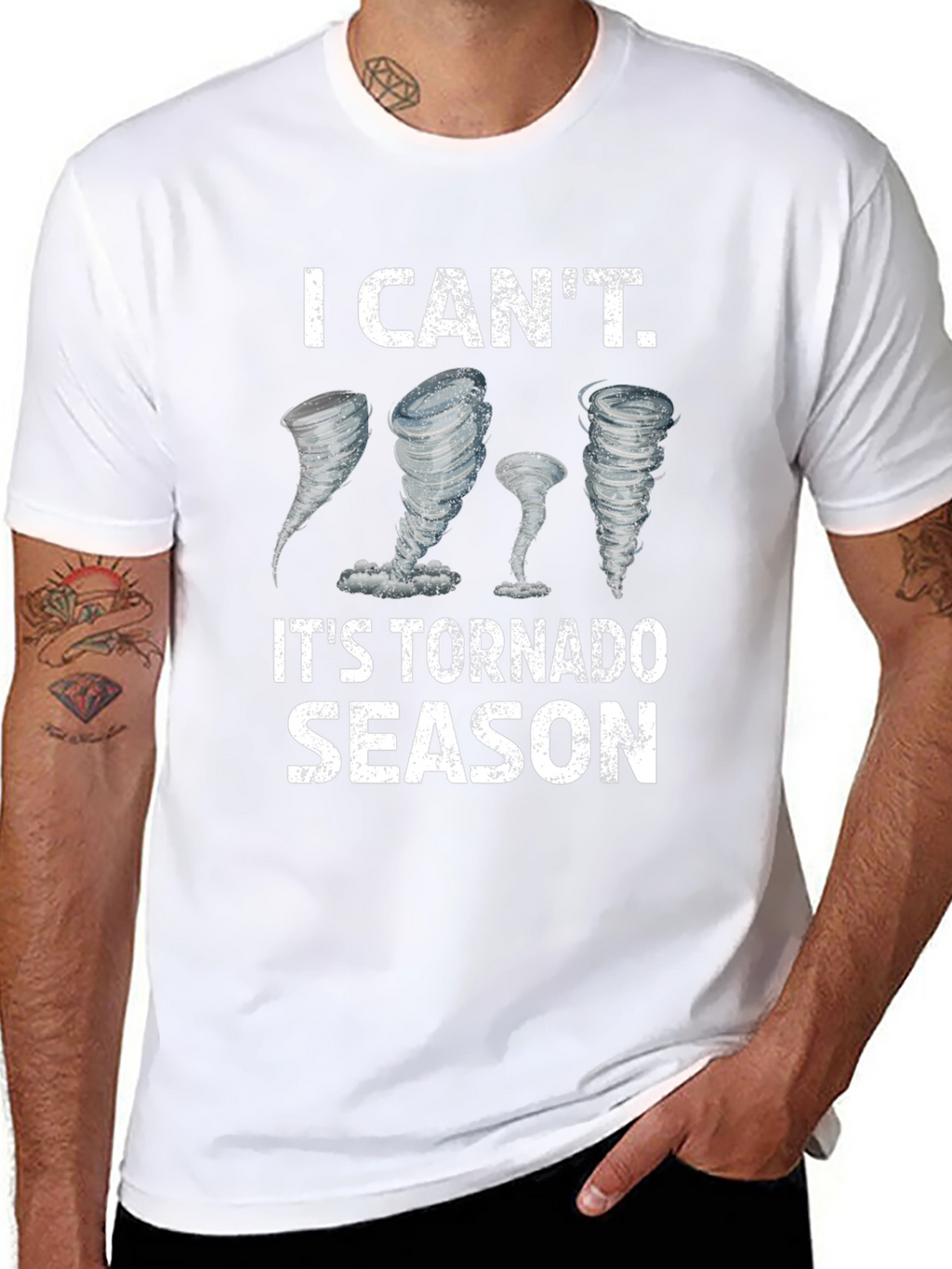 I Cant. Its Tornado Season T-Shirt